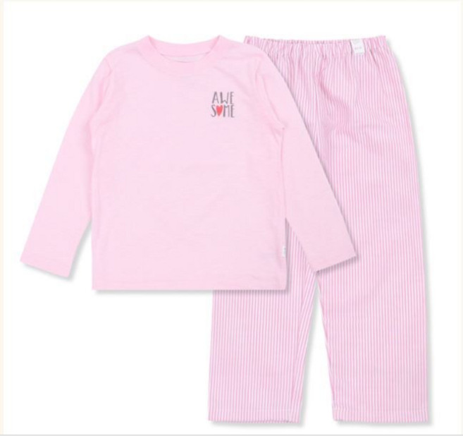 오가닉맘 오가닉맘 어썸핑크긴소아동이지웨어 (MJSLKJ01)_GN