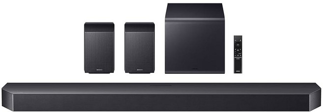 Q990F 11 1 4CH Q 시리즈 서브우퍼 후방 스피커 무선 돌비 애트모스 게임 모드 프로 어댑티브 사운드 HW 2025, HW-Q990F, 3 Soundbar w/ Music Frame