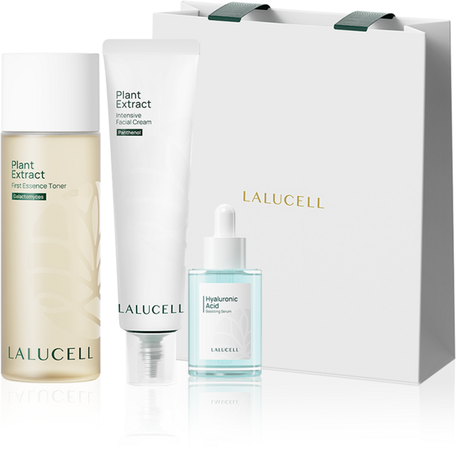 [리뉴얼] 라루셀 히알루론산 데일리 스킨케어 세트/임산부/임신선물/출산선물/출산준비물/수분/저자극/고기능성, 3개, 50ml