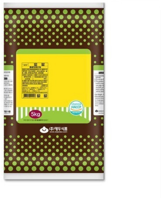 대두식품 통팥앙금57M, 5kg, 1개