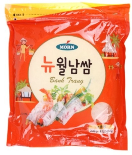 몬 뉴 월남쌈 페이퍼 (원형), 300g, 16개