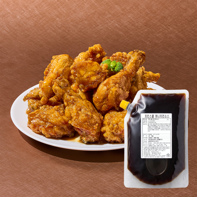 치킨스쿨 허니치킨소스 허니소스 허니치킨 벌꿀소스 허니콤보 허니간장, 2kg, 1개