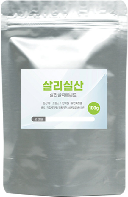 [화장품원료] 살리실산 살리실릭애씨드 BHA 바하 100g, 1개