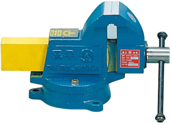 용수공업 탁상바이스 102mm, 1개