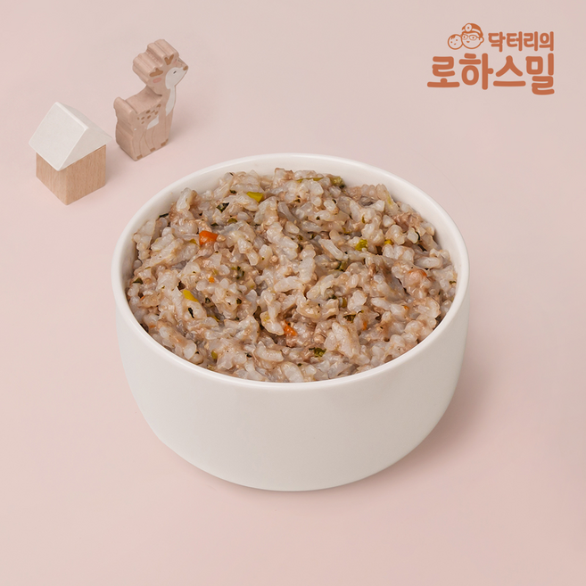 닥터리의 로하스밀 (7팩) 한우 15% 고함량 12-14개월 완료기 이유식 240g 대용량 세트