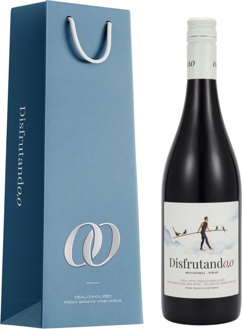 디스프루딴도 레드 무알콜 논알콜 임산부 와인 선물 쇼핑백 포함, 750ml