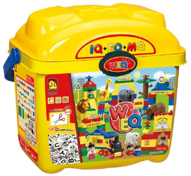 옥스포드 토들블럭 NEW WEQ 어린이 블럭 완구 WEQ2034, 1개, 단품
