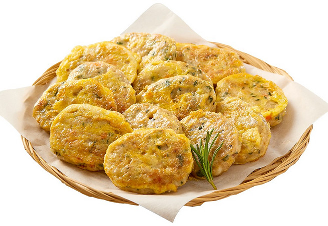 파르팜 깻잎들어간 동그랑땡 1kg 미니 육전 국산 돼지고기 고기완자, 1개