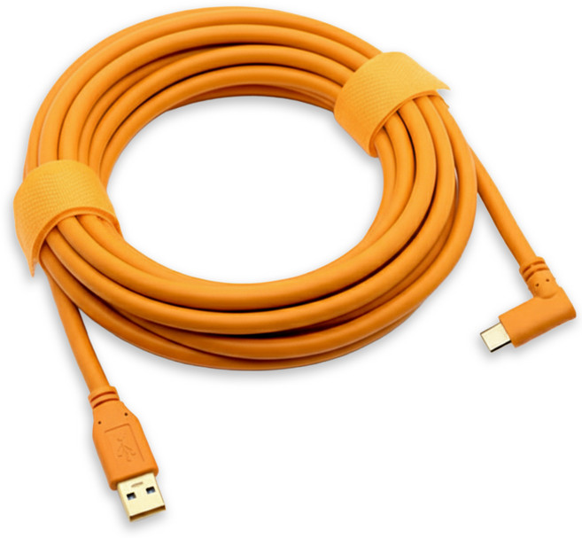 테더링 케이블 소니 니콘 캐논 카메라 케이블, 1개, 8m, (USB to C)