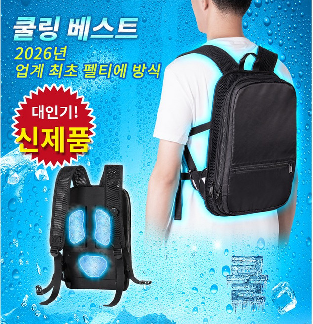 5위 - BOACE 초강력 펠체 냉각조끼 배터리 세트 급속냉각 반도체 얼음조끼 낚시 캠핑 작업용
