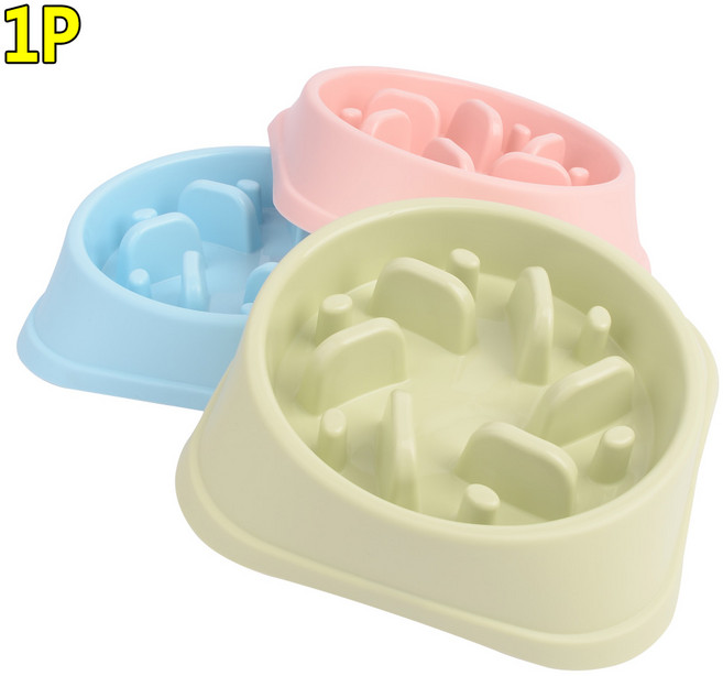 비브랜드 반려동물 다이어트 식기 강아지 고양이 천천히 먹는 그릇 노즈워크 급여 밥그릇 과식방지 슬로우피더 1개