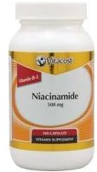 Vitacost Niacinamide Vitamin B-3 - No Flush Niacin - 500 mg - 100 Capsules, Vitacost Niacinamide Vitamin B, 1개, 100정 - 쿠팡