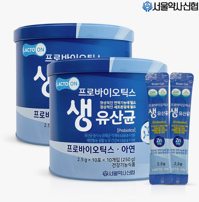 서울약사신협 프로바이오 생유산균, 250g, 2개