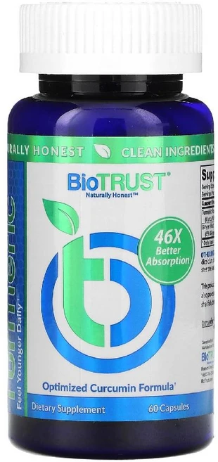 바이오트러스트 에이지리스 터메릭 Ageless Turmeric 캡슐 60정, 1병, 1개 - 쿠팡