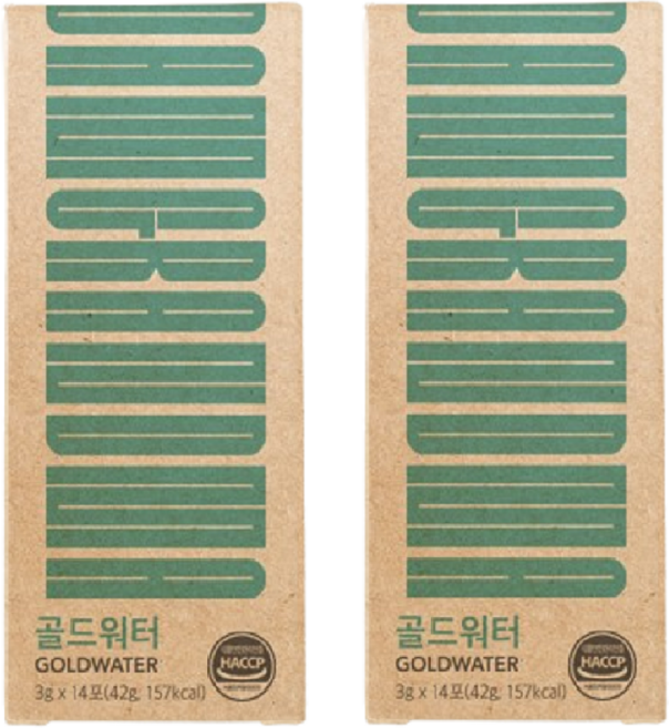 코스팜 골드워터 14p, 42g, 2개