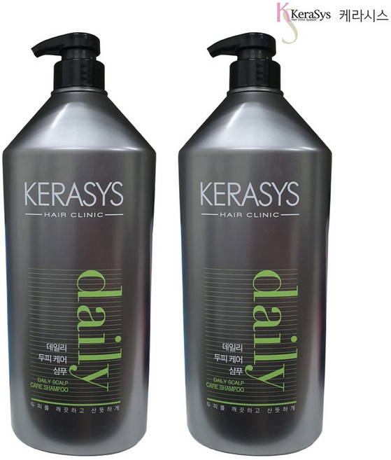 케라시스 데일리 두피 케어 샴푸, 1.5L, 2개