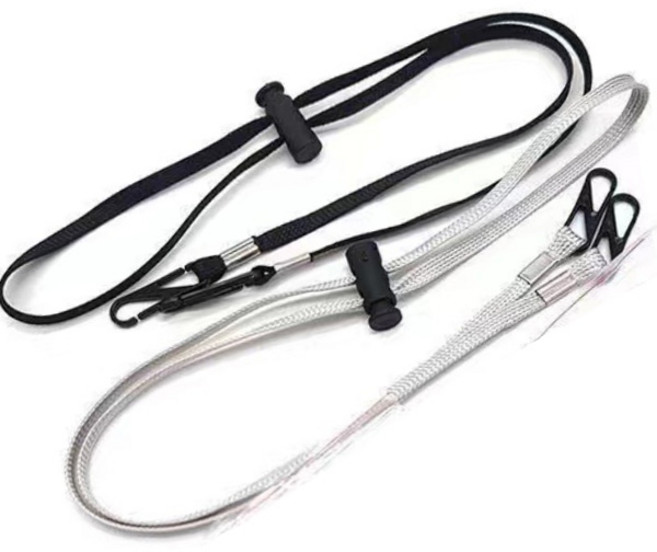 모자 방풍 스트랩, 그레이2개