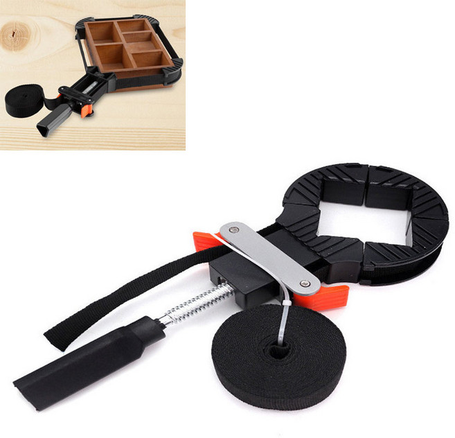 아이베란다 밴드 클램프 목공용 다각형 고정 클램핑, 1개