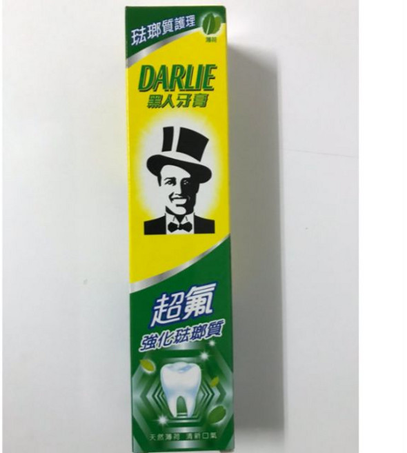 黑人牙膏 175公克 超氟強化琺瑯質 清新口氣, 1個