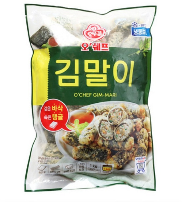오뚜기 오쉐프 김말이, 12개, 1kg