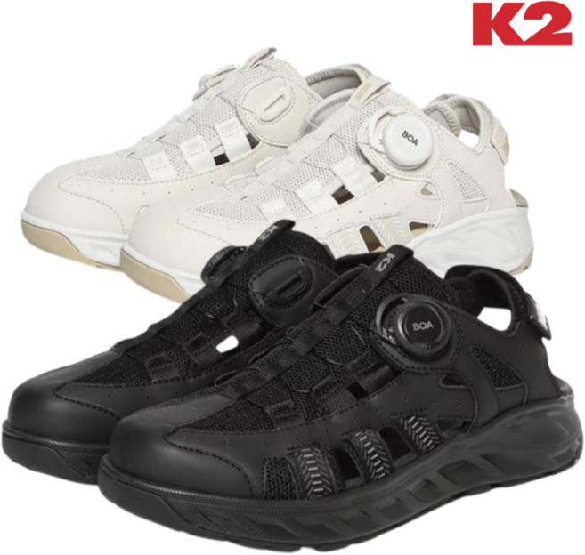 K2 남여공용 하이킹 샌들 여름 등산 트레킹 다이얼 통풍 아웃도어 등산화