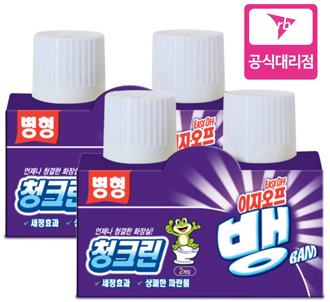 이지오프뱅 청크린 병형 2개입, 180g, 2개