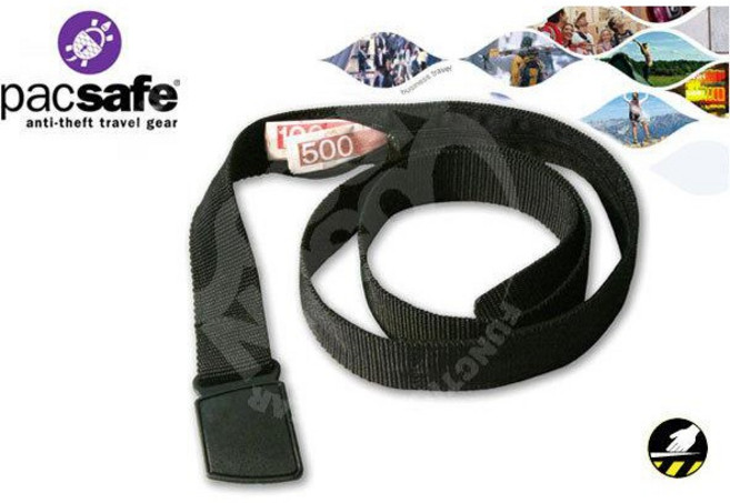 【Pacsafe】送》防盜 旅行腰帶式錢包 防搶防偷 藏錢腰帶 編織皮帶 休閒皮帶 隱藏錢袋 錢夾 10110100