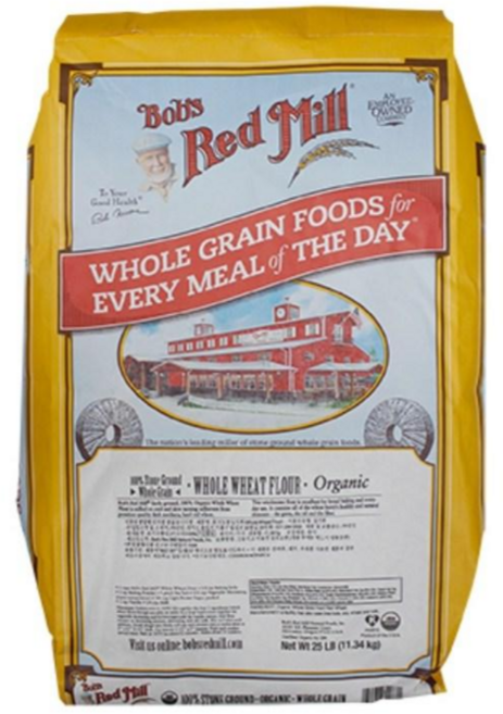 밥스레드밀 유기농 통밀가루 1kg 소분 선인, 1개