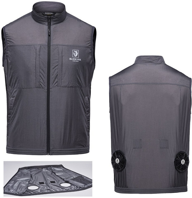 블랙야크 여름 선풍기조끼 냉방 쿨링 팬 조끼 [배터리 별도]