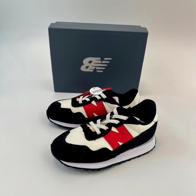 뉴발란스 키즈 운동화 IH237BR1 화이트블랙 아동 스니커즈