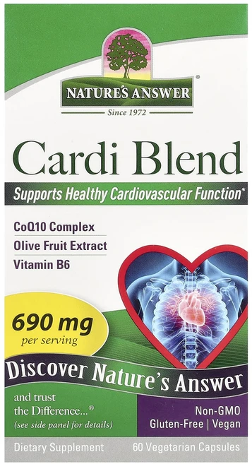 몸관리하세요 겨울입니다 Nature's Answer Cardi Blend 베지 캡슐 60정 특별관리진행, NaturesAnswerCardiBlend베지캡슐60정, 1개 - 쿠팡