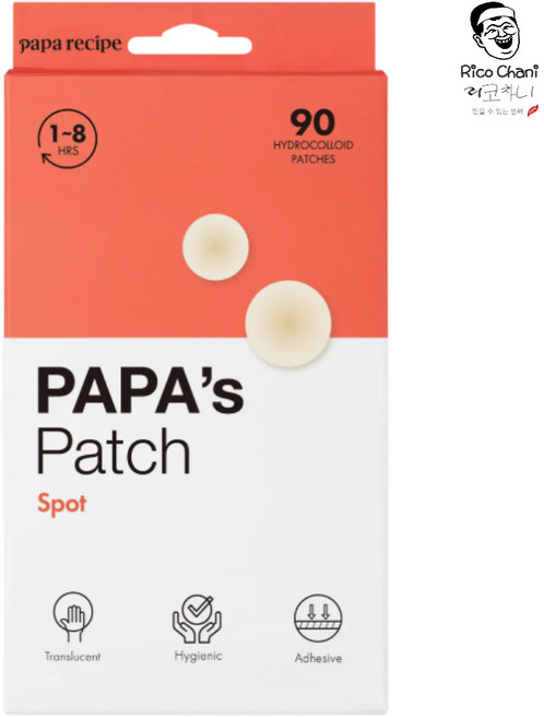 리코차니몰 파파레서피 파파스패치 스팟 (90매), 1개