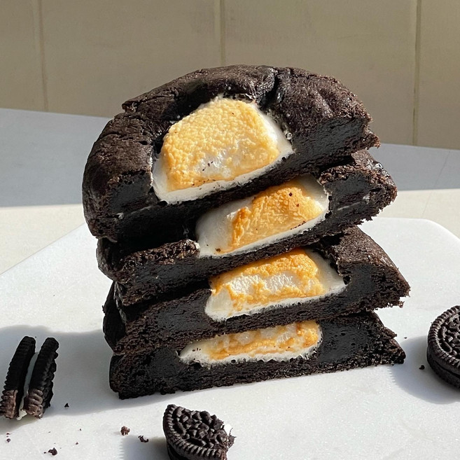 수제쿠키 르뱅 스모어 결혼 답례품 발렌타인데이 돌잔치 버터바 스콘 크럼블 구움과자, 화이트초코 제주말차 쿠키, 1개, 100g