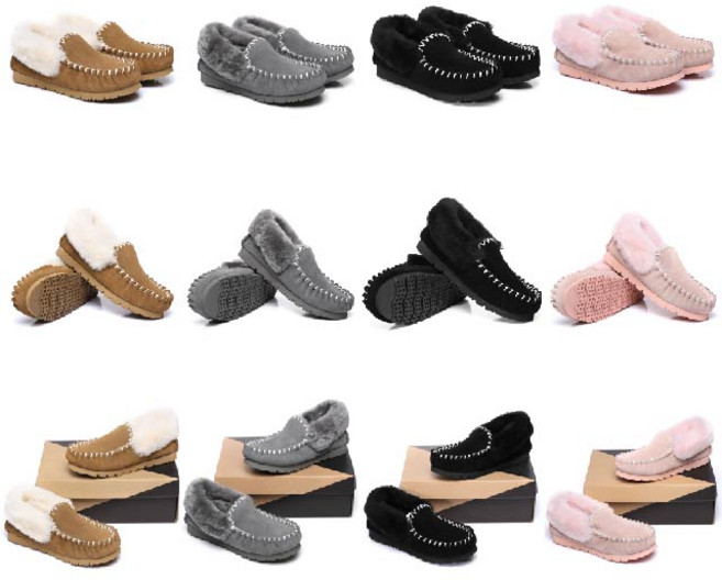 어그모카신 호주 AS UGG 포포 양털 털신 단화 겨울 퍼