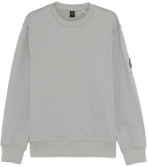 무스너클 포켓 크루 넥 스웨터