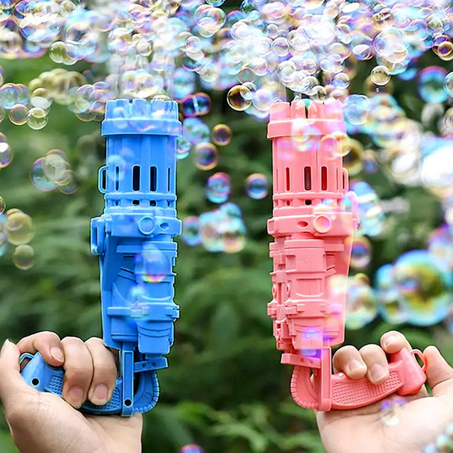 토이캔디짱 연속발사 버블건 어린이집 유치원 구디백 크리스마스 단체선물, 블랙, 1개