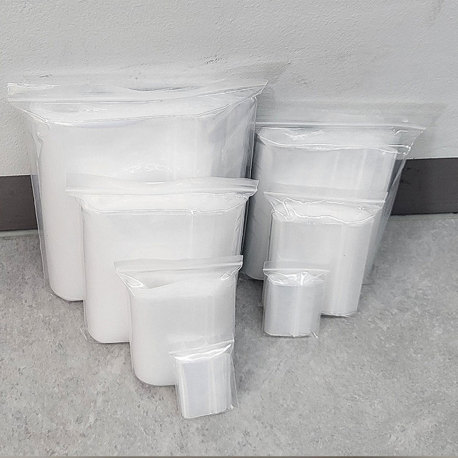 오케이샵 국산지퍼백 pe지퍼백 투명 고급 두꺼운지퍼백, 1세트, 50개입, (A102)두꺼운지퍼백25x35-50장