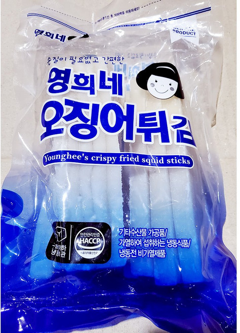 우리들 대왕오징어몸채 (튀김용 700g) 덮밥용/대형/양식당/배달전문점/업소용, 1개, 700g