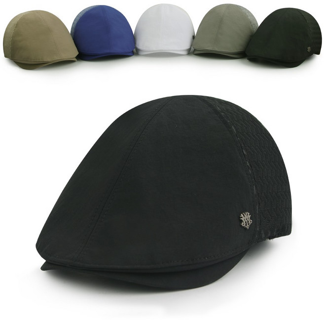 MQUM 여름 중년 남성 메쉬 헌팅캡 도리구찌 모자