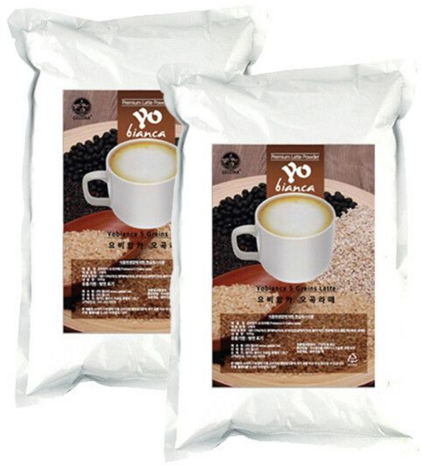 젤스타 요비앙카 오곡 라떼 파우더 500g 2개세트