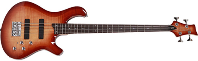 데임 베이스 기타 폴앤폴 DAME Fall&Paul 250, 라이트브라운, 1개