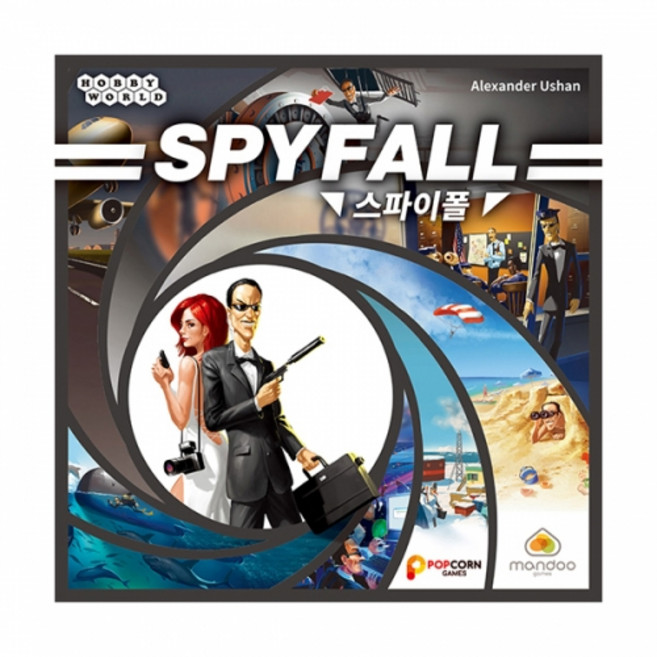 팝콘게임즈 스파이폴1 추리 게임, 혼합색상, 1개