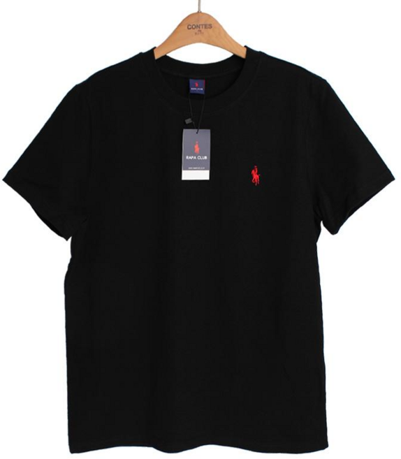 라파클럽 20수 남여공용 라운드 반팔티