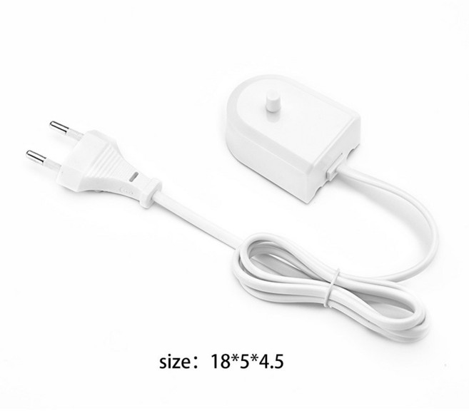 호환 필립스 Sonicare HX6100/Braun Oral B 시리즈 용 휴대용 전동 칫솔 충전기 기본 EU 플러그 액세서리