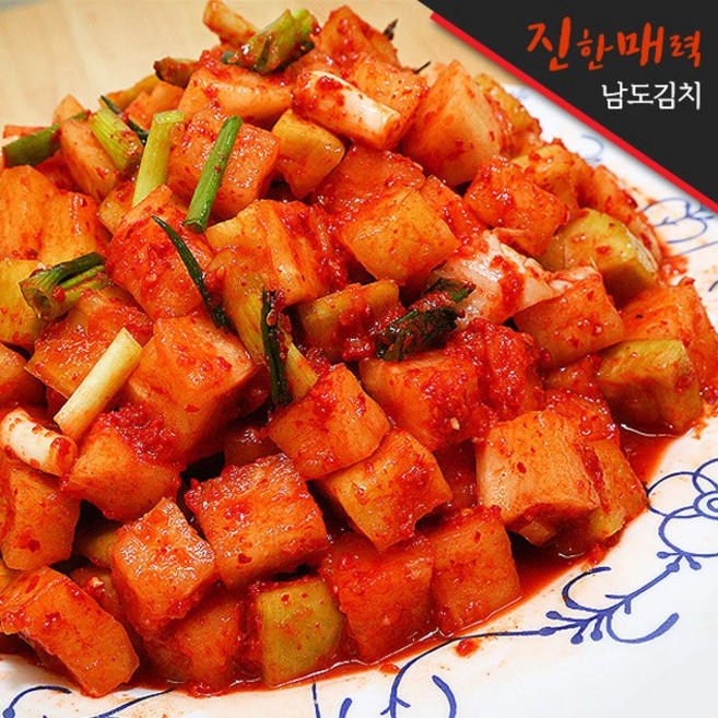 [진한매력 남도김치] 깍두기 3kg/5kg, 3kg, 1개