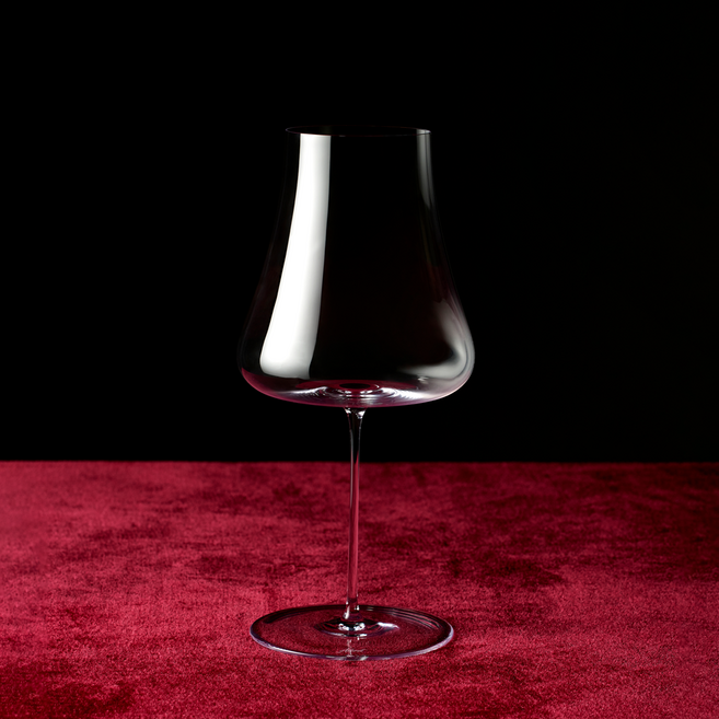 알브레 샤를 와인잔 크리스탈 글라스 1P 핸드메이드 레드 화이트, 1개, 640ml
