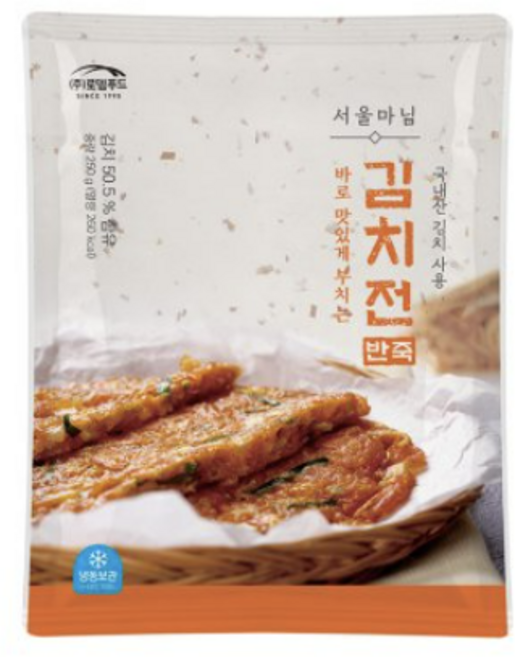 로뎀푸드 서울마님 김치전 반죽 250g [JE002], 4개
