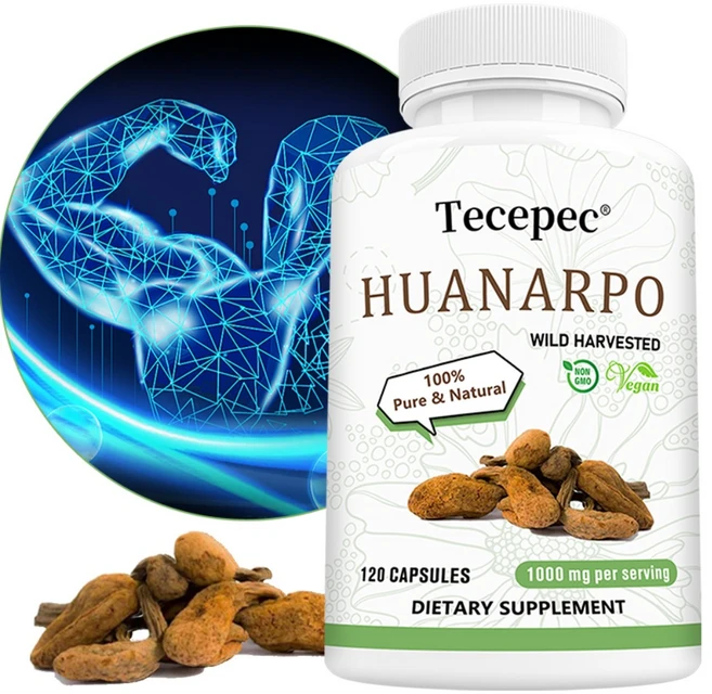 Huanarpo Macho 1000mg - 남성 지원 에너지 및 성능 - 100% 천연, 1병, 60정, 1개 - 쿠팡