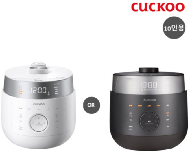 [쿠쿠(가전)] [10인용] 쿠쿠 트윈프레셔 마스터셰프 IH 압력밥솥 (CRP-LHTR10, 색상:어반그레이, 색상:어반그레이