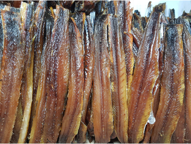 동해 해풍건조 포항 구룡포 한정특별할인행사 반손질과메기(껍질있음)꽁치20마리(850g내외) 과메기, 1개, 20마리(850g)